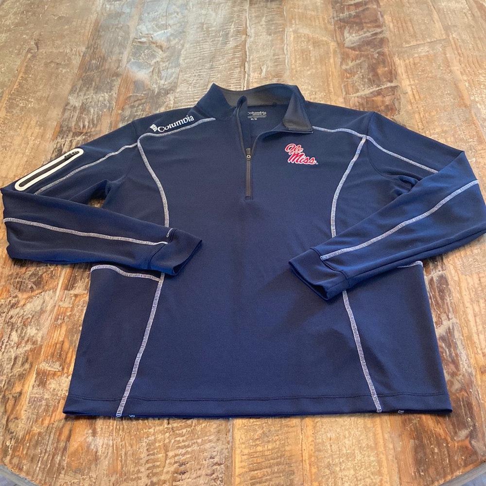 Mens Columbia Golf Pullover
